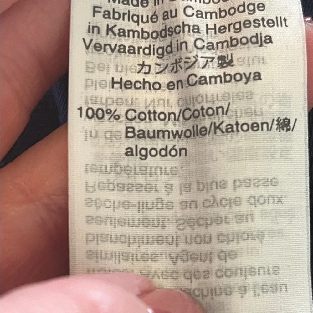 J. Crew Long Sleeve Tees - Gray, Black, White, and Navy - Picture 5 of 5